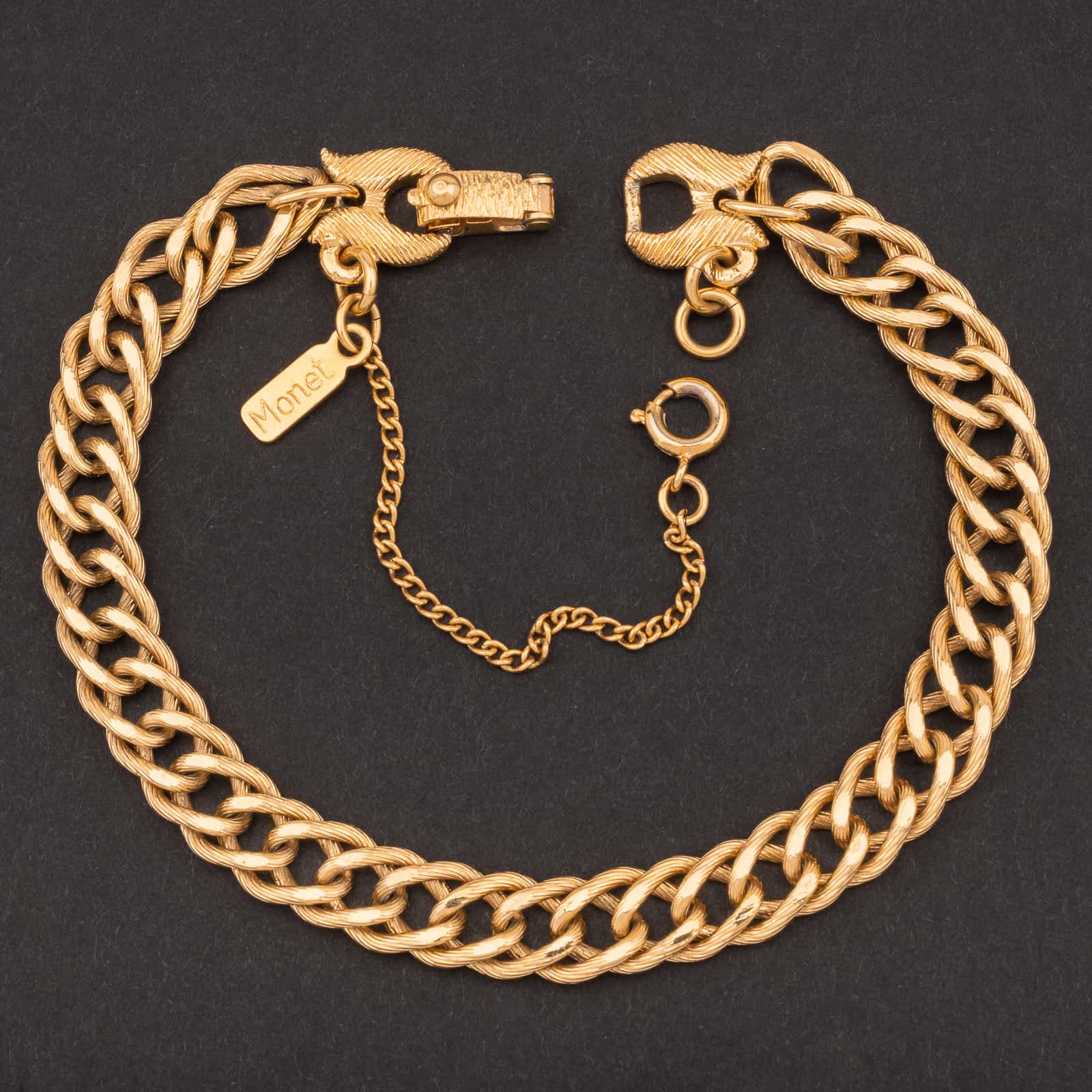 Monet-vergoldetes-Armband-60s