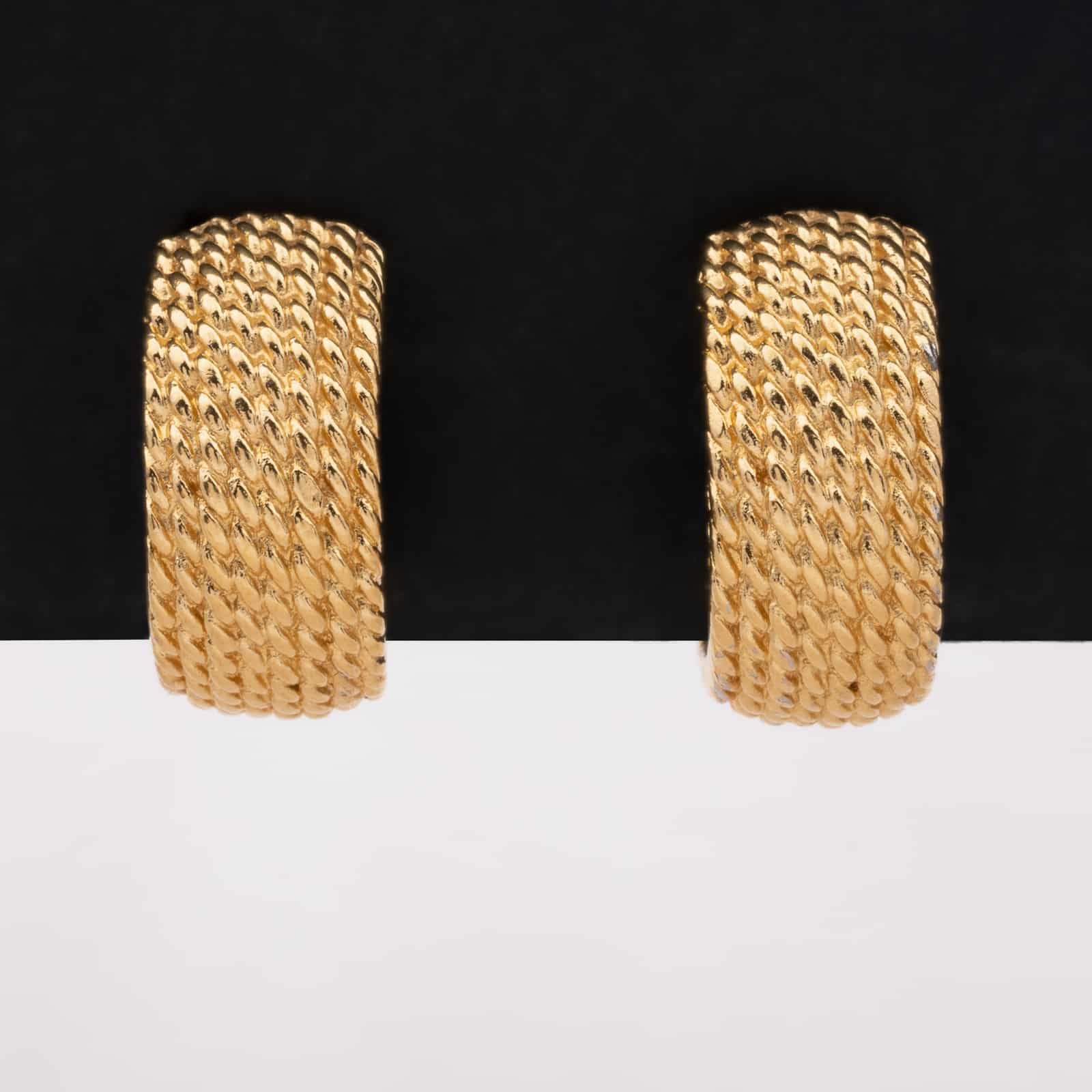 monet hoop earrings