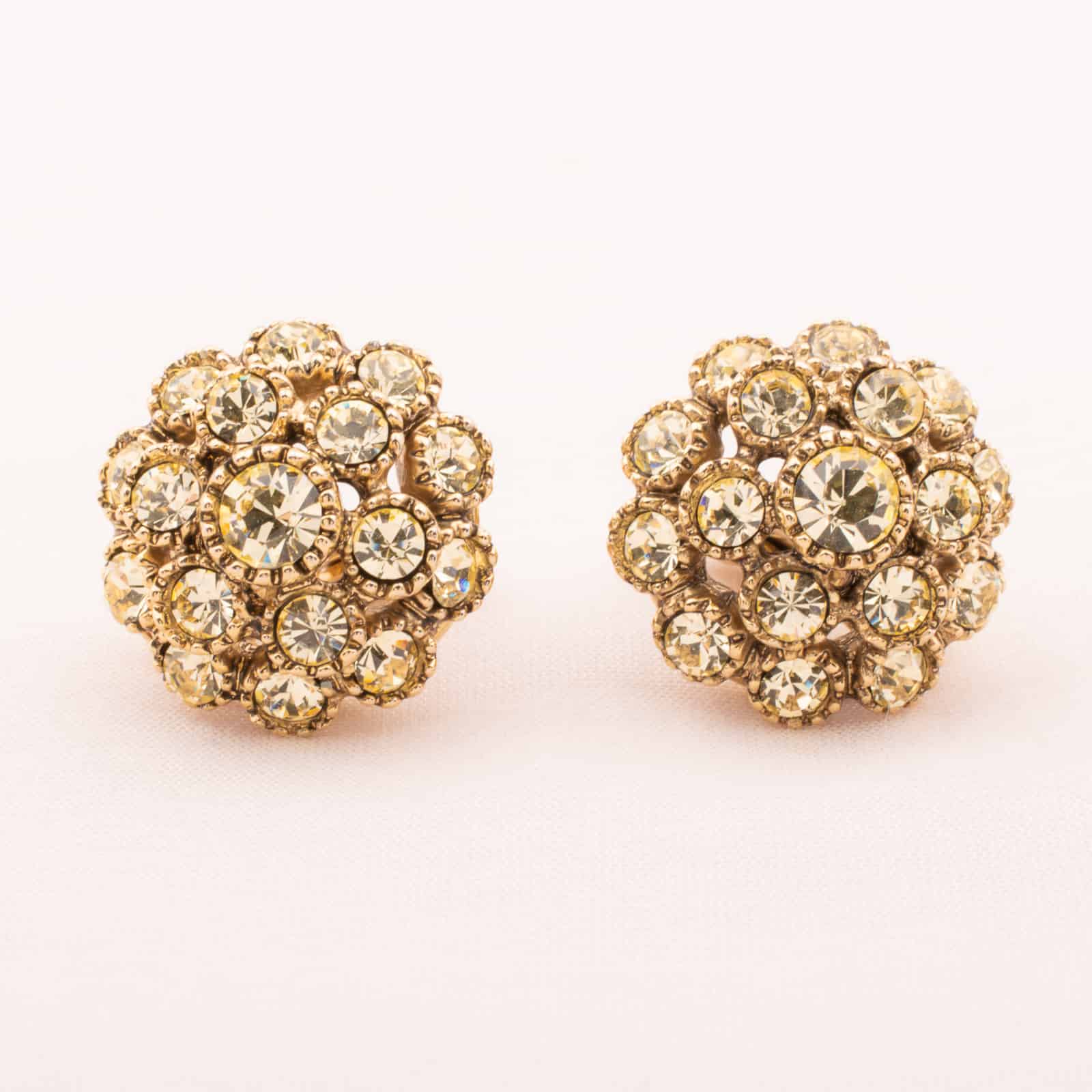 Monet-kleine-gelbe-Strass-Clips