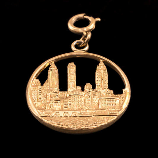 Monet-vergoldeter-New-York-Charm-Anhänger