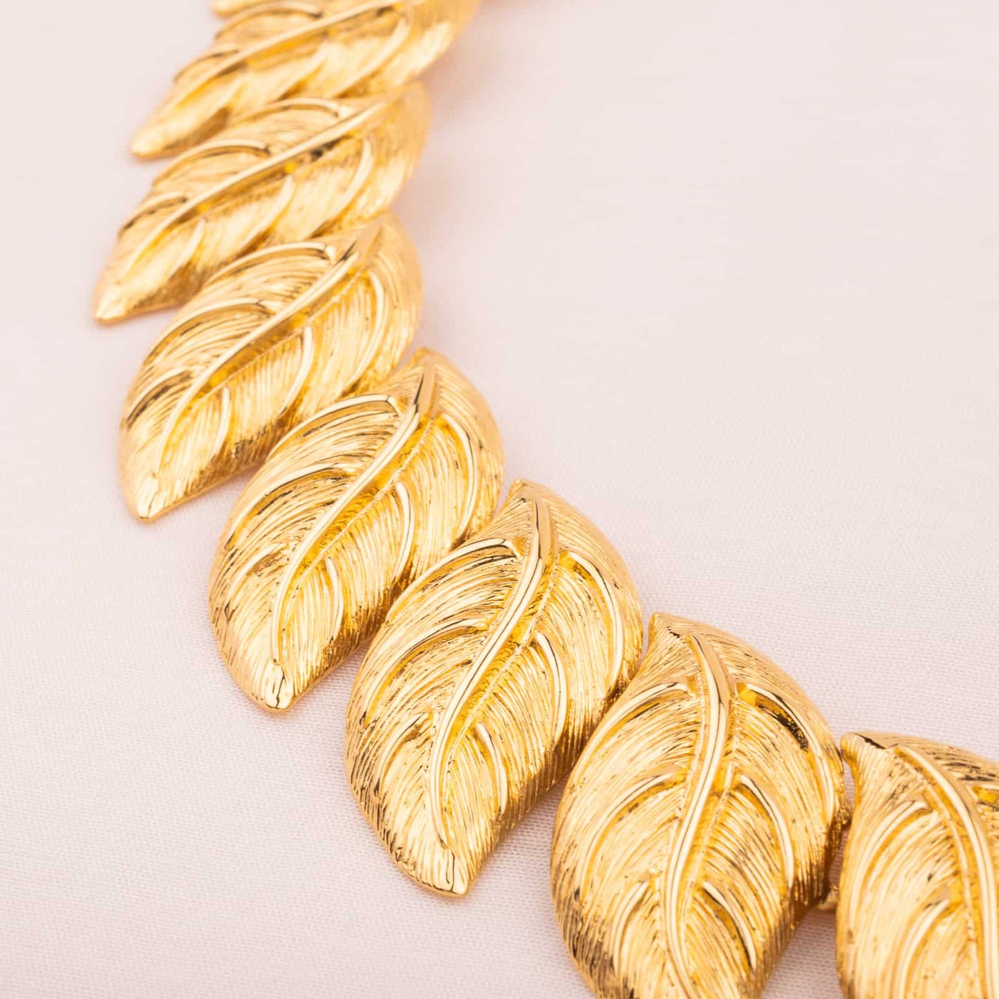 Napier-Collier-Halskette-vergoldete-Blätter