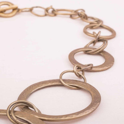 Ralph-Lauren-Halskette-mit-gehämmerten-Ringen