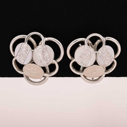 SARAH COVENTRY silver-colored vintage earrings