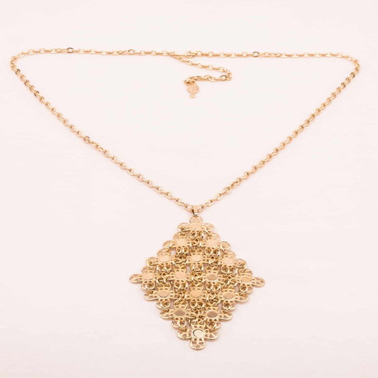 Sarah-Coventry-Halskette-1972-Golden-Petals
