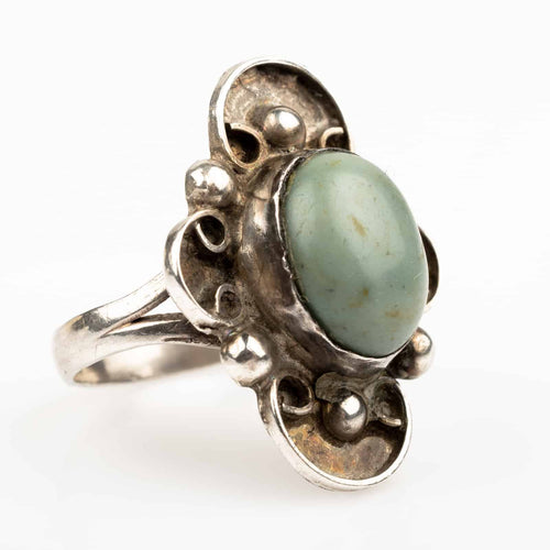 Silberring im Navayo Style aus den 70s