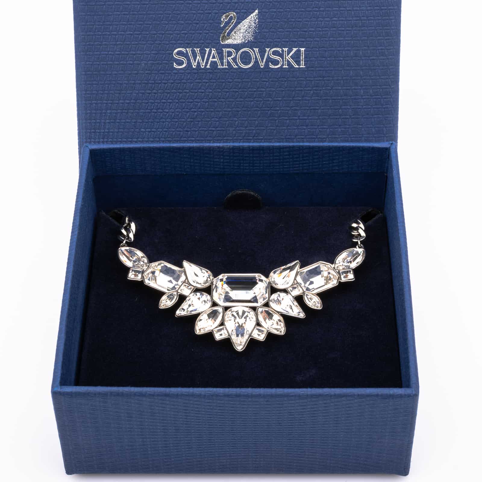 Swarovski-massive-Vintage-Kristallkette