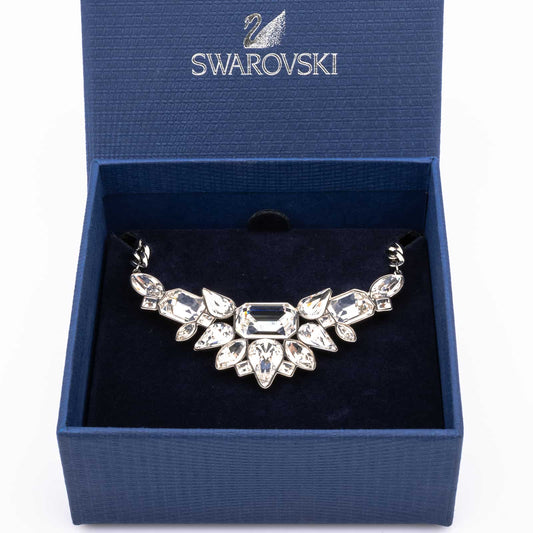 Swarovski-massive-Vintage-Kristallkette