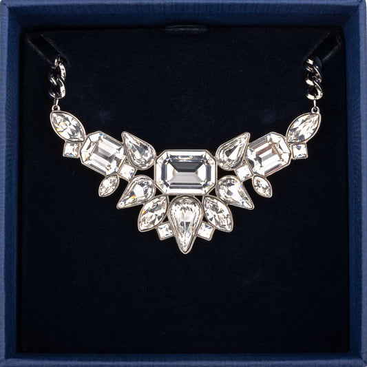 Swarovski-massive-Vintage-Kristallkette