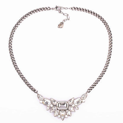 Swarovski-massive-Vintage-Kristallkette