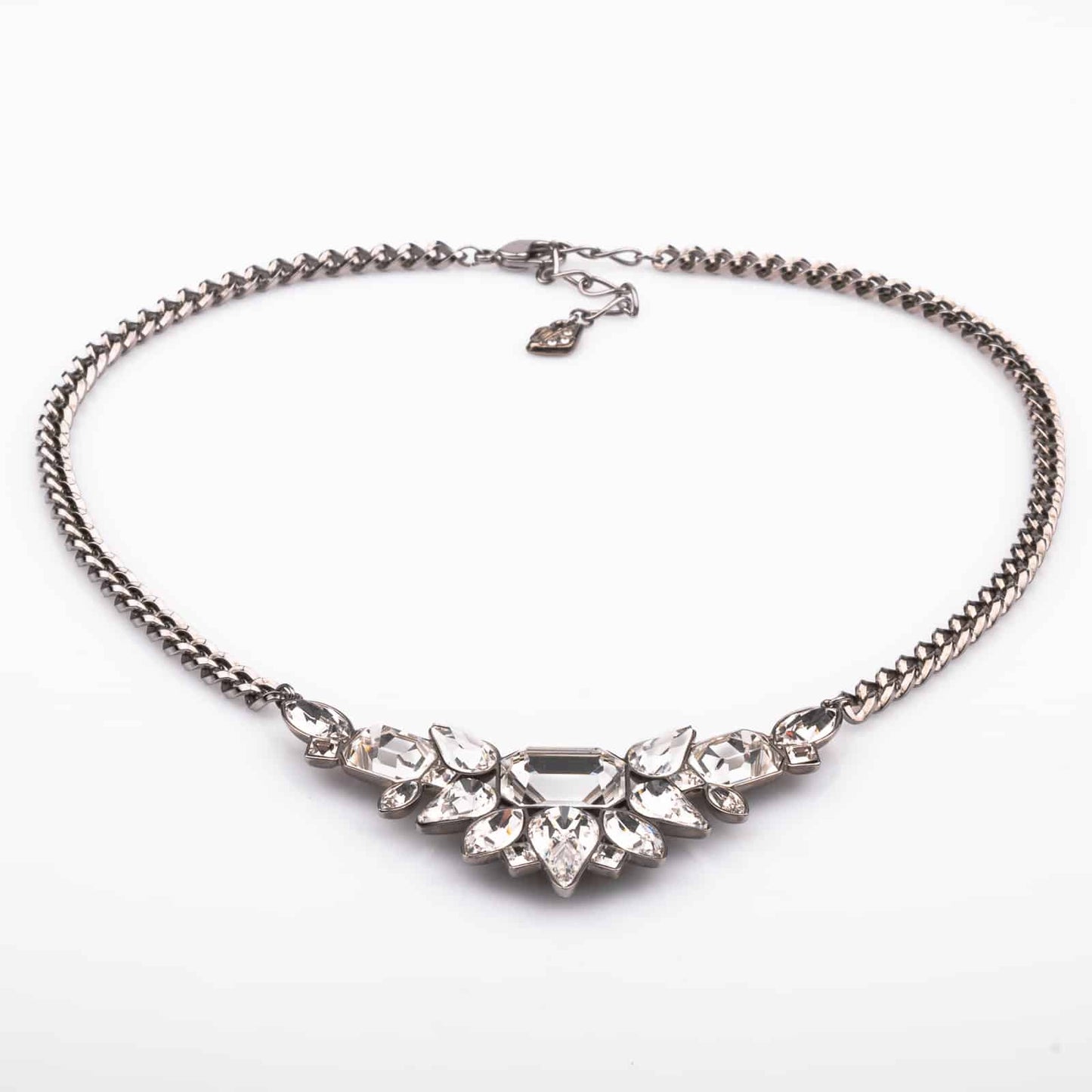 Swarovski-massive-Vintage-Kristallkette