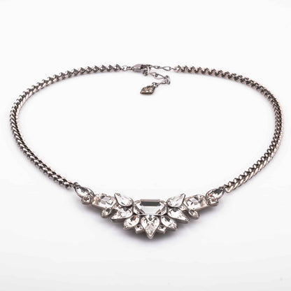 Swarovski-massive-Vintage-Kristallkette