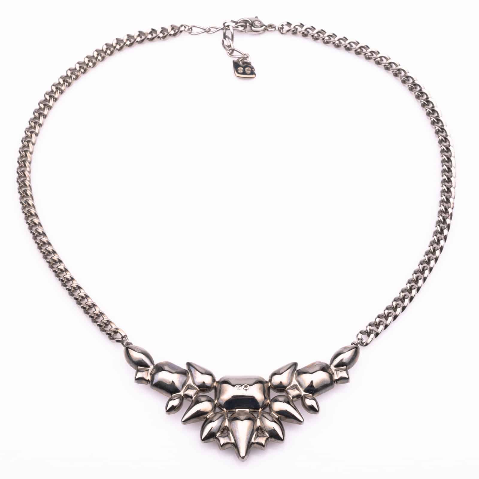 Swarovski-massive-Vintage-Kristallkette-Rückseite