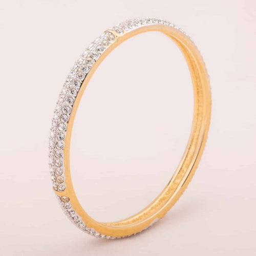 SWAROVSKI classic bangle set with crystal stones
