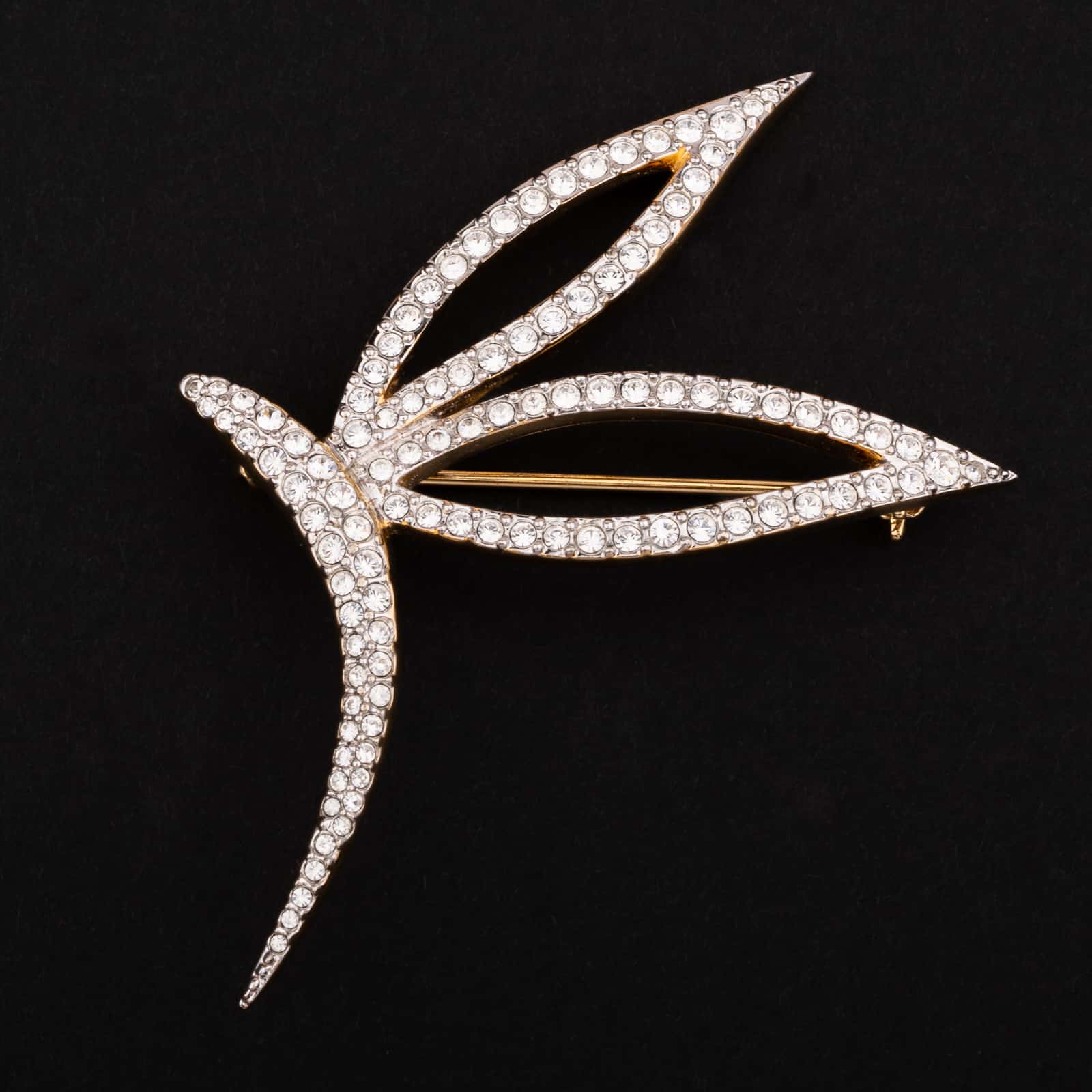 Swarovski-Libellen-Brosche