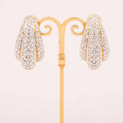 Swarovski-Vintage-Ohrclips-im-80s-Art-Deco-Design