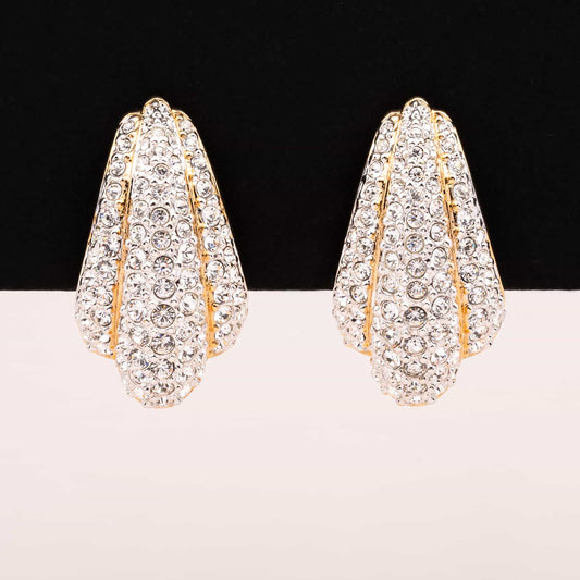 Swarovski-Vintage-Ohrclips-im-80s-Art-Deco-Design