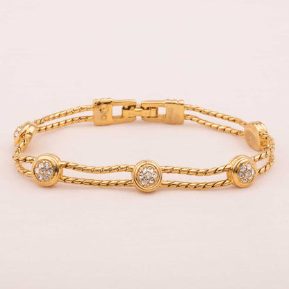 Swarovski-Tennisarmband-mit-runden-Kristallen