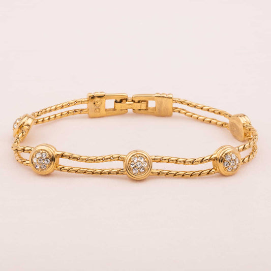 Swarovski-Tennisarmband-mit-runden-Kristallen