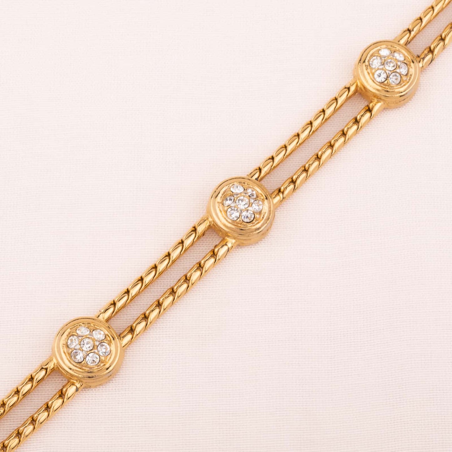 Swarovski-Tennisarmband-mit-runden-Kristallen
