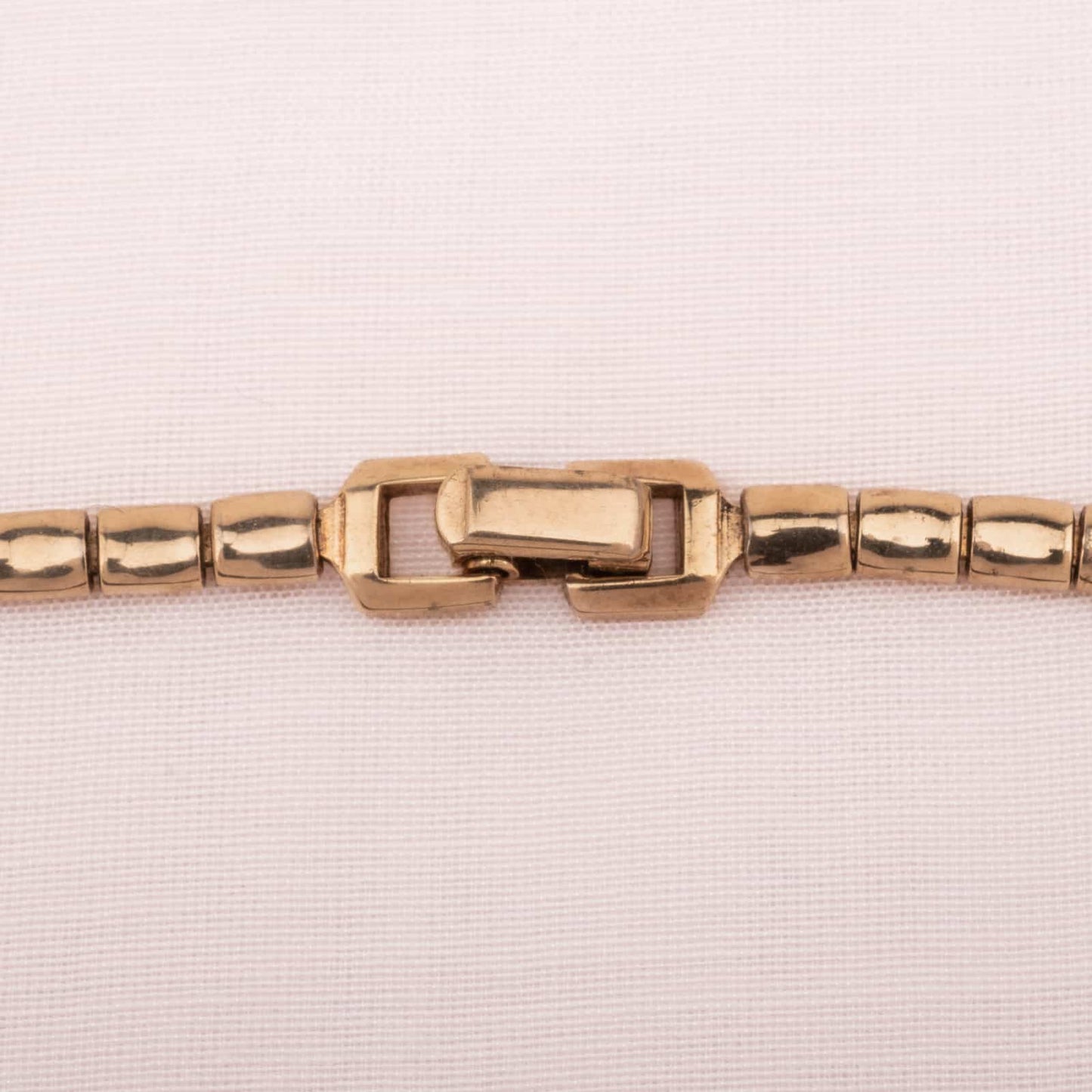 Trifari-vergoldete-Halskette-Verschluss