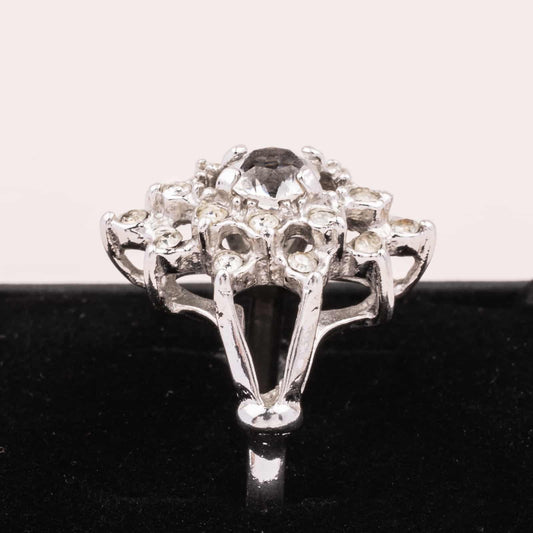 Vintage-Strass-Ring-50s-60s