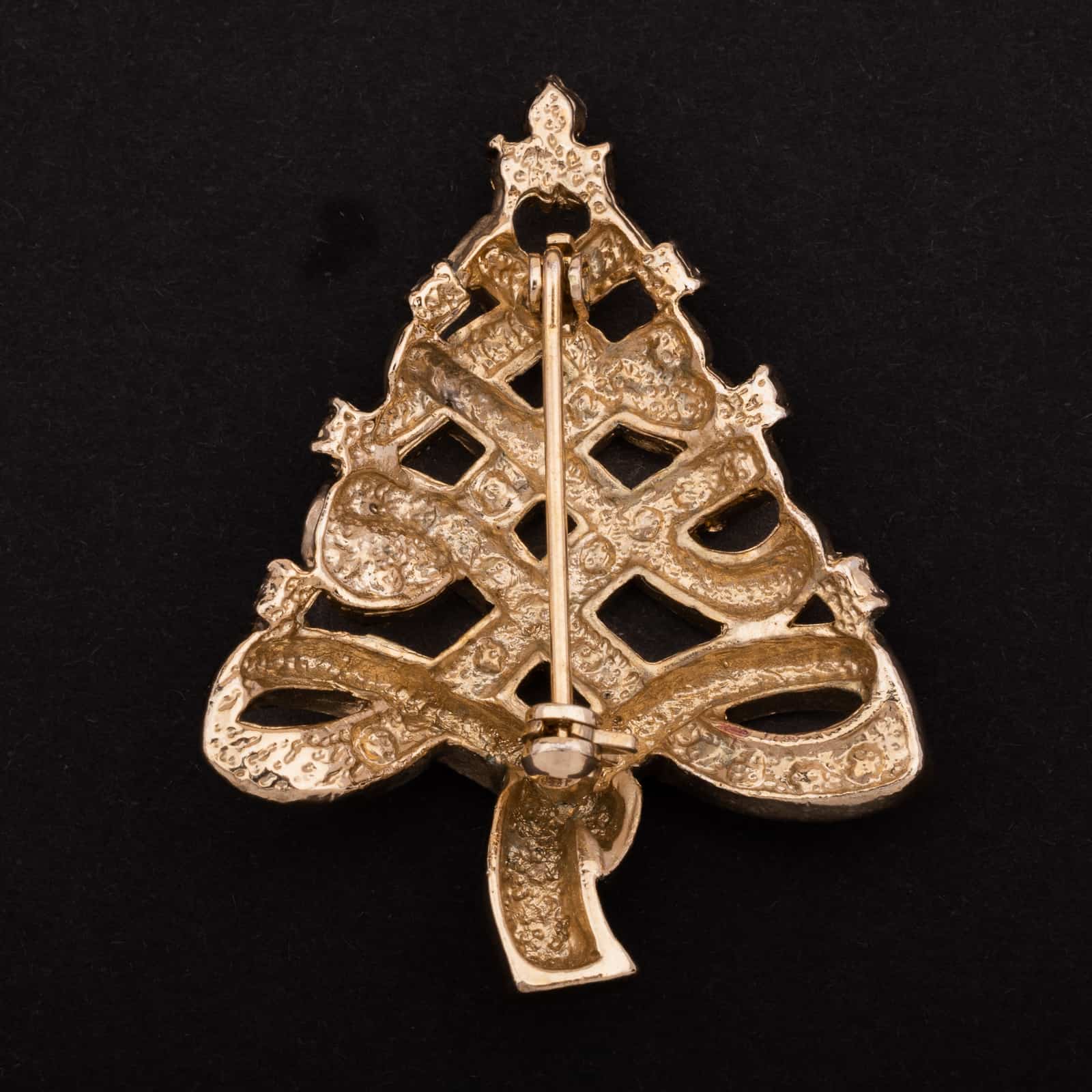 Weihnachtsbaum-Brosche-goldfarbene-Rückseite